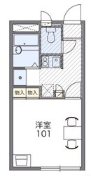 レオパレスハピネス湘南の物件間取画像